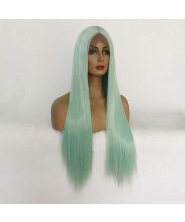 Long Straight Lace Front Wig for Women | Natural Silky Heat-Resistant Synthetic Hair | 24in & 18in | Perfect for Everyday Cosplay & Halloween - Buy Online on GoSupps.com