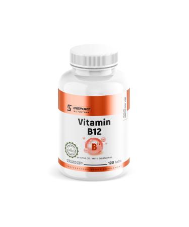 INSPORT Nutrition - Health Protection Line - Vitamin B12-100 g per day - Methylcobalamin - Metabolism - 120 Tablets (480 servings) - 100% Vegan