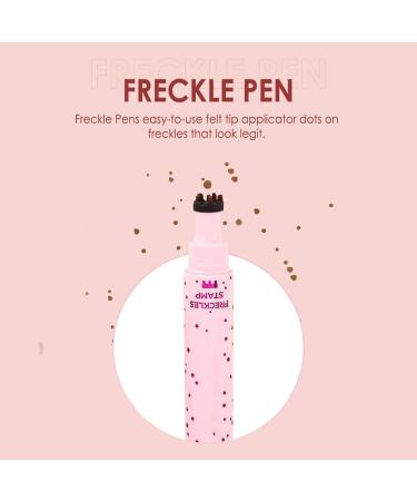  manhegari Temporary Freckles - Dot Pen for Face | 2-in-1 Waterproof Makeup Faux Freckles Eyeliner for a Natural-Looking Complexion - Buy Online on GoSupps.com