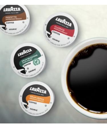 Lavazza Coffee K-Cup Pods Variety Pack - 64 Count - Notes of Fruits, Flowers, Chocolate, Caramel, Citrus - For Keurig Single-Serve Brewers - Packaging May Vary - Buy Online on GoSupps.com