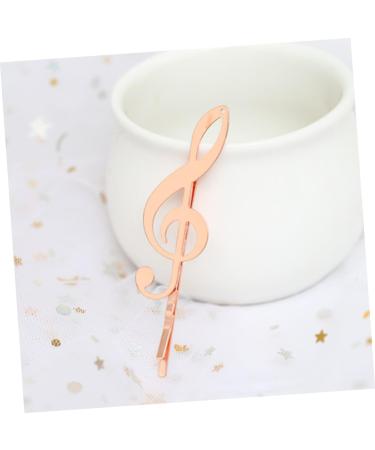 minkissy Hairpins for Co-workers Hair Pin Musical Note Hair Clip Alloy Hair Clip Hair Clips for Girls Goody Hair Clips for Women Girl Hairpin Women Hairpin Rose Gold Women's - Buy Online on GoSupps.com
