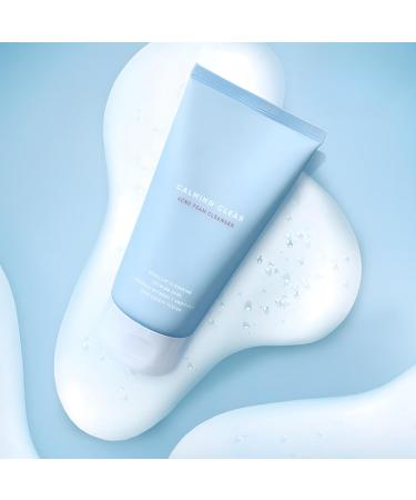 Leaders Calming Clear Acne Foam Cleanser Gentle Deep Cleanser for Acne-Prone Skin Acne Skin Care Calms Redness & Irritation Controls Excess Sebum & Exfoliate Dead Skin Cells 150ml (5.07 oz) - Buy Online on GoSupps.com