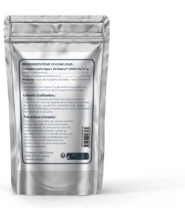 Naticol Marine Collagen Supplement + Hyaluronic Acid - Supports Skin Elasticity Intense Hydration & Wrinkle Reduction (100g) - Buy Online on GoSupps.com