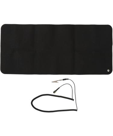 Large Grounding Mat for Foot Therapy - Reduces Inflammation & Pain Improves Sleep 30x68 cm Black - Shop Now! - Buy Online on GoSupps.com