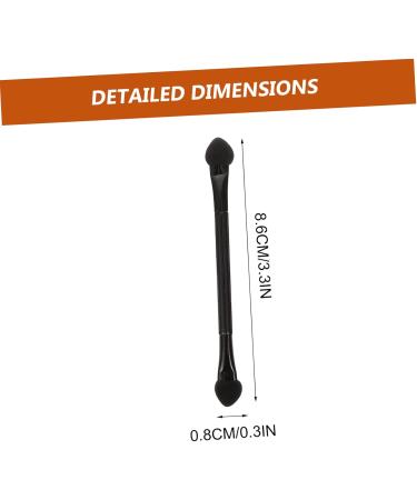 NOLITOY 30pcs Double Ended Eye Shadow Stick Makeup Sponge Dual-ended Eye Stick Brushes Woman Makeup Tools - Buy Online on GoSupps.com