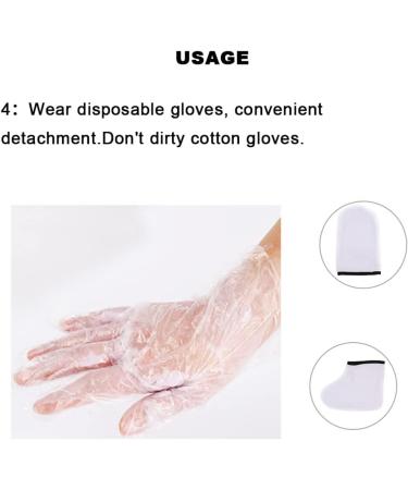 Hand Moisturizer Gloves Paraffin Wax Gloves Hand Foot Care Exfoliating Covers Paraffin Wax Protection Retain Heat Hand Foot Care Gloves Set for Removing Dead Skin - Buy Online on GoSupps.com