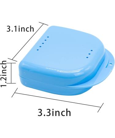 Buy Dnitpos Prosthetic Denture Box | 1 Piece Orthodontic Retainer Container for Dental Care - Buy Online on GoSupps.com