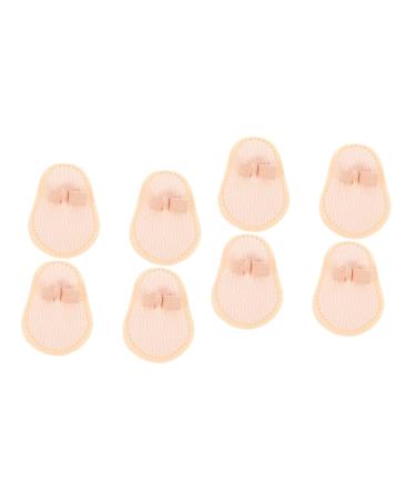 Healeved 8 Pcs Hallux Valgus Correction Pad Shoe Toe Protector Hammer Toe Hallux Straightener Spacers Bunion Splint Lightweight Hair Straightner Big Toe Separator Foot Light Brownx2pcs 11x8.5x0.6cmx2pcs
