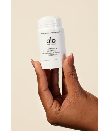 Alo Supernatural Deodorant - Unscented - Long-Lasting Skin-Saving Soothing Deodorant - Aluminum & Baking Soda-Free - 1.7 Oz (2 Pack) Unscented 2 Pack - Buy Online on GoSupps.com