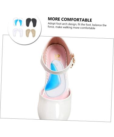 NOLITOY 8 Pairs Kids Arch Support Shoe Inserts - High Heel Comfort & Cushioning - Gel Arch Pads for Foot Correction - Buy Online on GoSupps.com