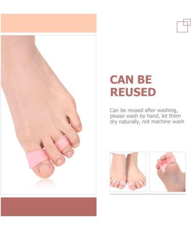 Pedicure Tools Set - 12pcs Toe Straighteners, Bunion Correctors, Toe Separators - Nail Art & Manicure Tools - 5.6x2cm - Buy Online on GoSupps.com