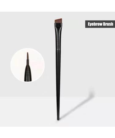Eyebrow Brushes Thin Eyeliner Brush | Flat Eyeliner Brushes for Precision Makeup Application Fine Angled Ultra Thin Slanted Flat Angle A101 - Buy Online on GoSupps.com