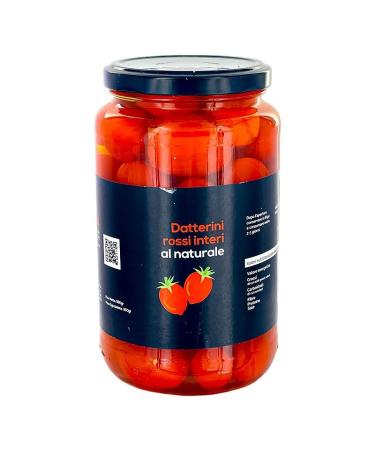 Il Tomolo Whole Red Datterini Tomatoes In Natural Water