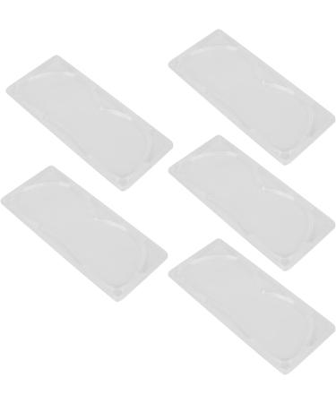 Transparent Eye Mask Mold - 5pcs Reusable Eye Patch Tray for DIY - Portable Eye Pad Tray for Professional Quality Results - Buy Online on GoSupps.com