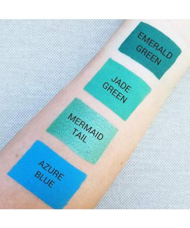Aromi Green Teal Metallic Matte Liquid Lipstick - Vegan & Cruelty-free | Long-Lasting Shimmery Finish (Mermaid Tail) - Buy Online on GoSupps.com