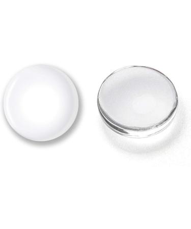50mm Clear Glass Cabochons - 25PCS Dome Round Cabochons for Jewelry Making & Crafts - Buy Online on GoSupps.com