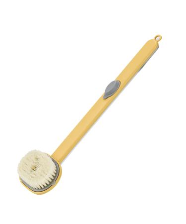 Back Brush Long Handle for Shower  Back Bath Brush for Shower  Back Scrubber  Exfoliation and Improved Skin Health for Elderly with Limited Arm Movement  Disabled  Pregnant Women