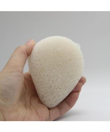 Buy SOLUSTRE 10-Pack Natural Konjac Facial Sponges Teardrop Shape Cleansing Tool for Exfoliating Face & Body Fast International Shipping - Buy Online on GoSupps.com
