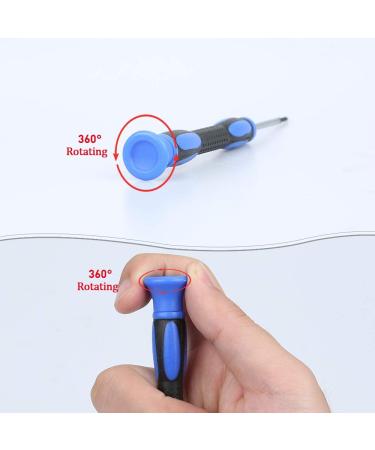 Eyeglass Repair Tool Kit LIFEGOO Glasses Precision Screwdriver Set with Compact Screw Box Includ Screws &Tweezer Eyeglass Screws Kit for Eyeglasses Sunglasses Watch Clock Repair Blue - Buy Online on GoSupps.com