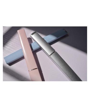 Aoshang 3 Pack Glass Nail File Set - Double Sided Etched Filing Surface - Professional Manicure/Pedicure Tool for Natural Nails with Case - Blue Silver Pink - Buy Online on GoSupps.com