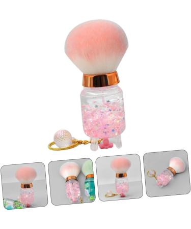 PLAFOPE Nail Dust Brush Women Makeup Tools Powder Makeup Brush Makeup Brush for Powder Blush Brush for Women Powder Brush Blush Brush for Cheeks Facial Makeup Brush Cosmetics Tools 9.00X3.50X3.50CM Pink - Buy Online on GoSupps.com