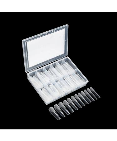 Nail Extension Form Tips Clear UV Gel Acrylic Nails Mold Artificial False Nail Tips Duals Nail System Form Manicure Tool - Buy Online on GoSupps.com