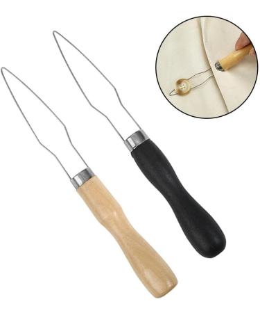 Buy Gxfcai Button Hook Helper for Shirts & Sweaters - Easy Assist for Arthritis - Black & Wood | International Shipping Available - Buy Online on GoSupps.com