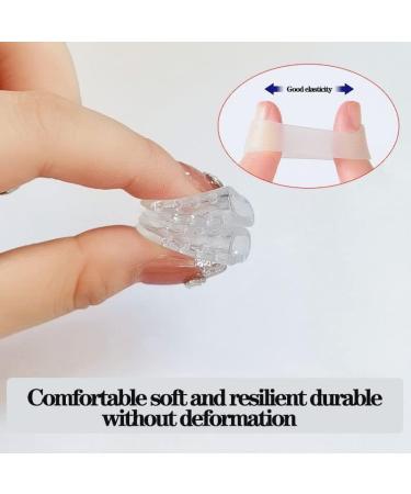 Breathable Silicone Toe Covers - 10pcs, Protects Against Toe Pain, Ingrown Toenails, Corns, Blisters, Hammer Toes - Buy Online on GoSupps.com