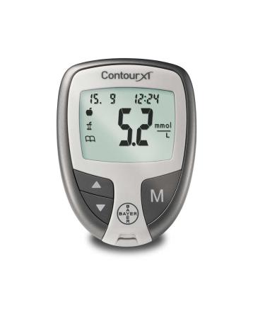 Bayer blood glucose meter CONTOUR XT mmol/l lancets lancing device 1 set 1 piece (1 pack)
