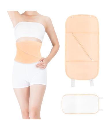 Casting oil wraps reusable organic cotton castor oil compress to detoxify the liver as sleep aid when constipation castor oil with adjustable rubber band khaki (not included) - Buy Online on GoSupps.com