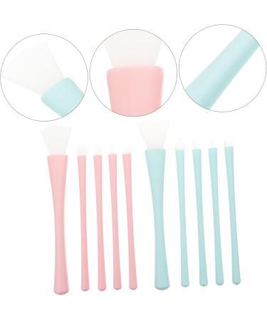 Beavorty 2 Sets Silicone makeup brush eye makeup applicator lip applicator silicone makeup applicator Lip Makeup Brush Liner Brush make up concealer brush Silica gel - Buy Online on GoSupps.com