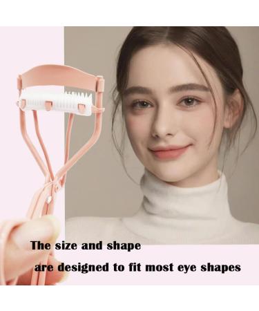 Eyelash Curlers with Comb - Pink Curlers for Lash Lift | Durable Carbon Steel & Comfort Grip - Buy Online on GoSupps.com