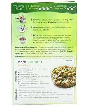 Betty Crocker Suddenly Salad Pasta Classic 7.75oz Box - Pack of 2 - Buy Online on GoSupps.com