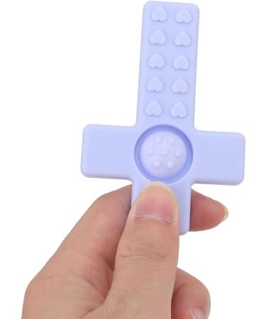 Hztyyier 4 PCS Baby Teether Set - Cross Design Silicone Chew Toys with Lanyard | Perfect Newborn Gift - International Shipping Available - Buy Online on GoSupps.com