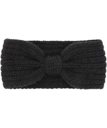 DRESHOW 6 Pieces Women Warm Knitted Headband Winter Ear Warmer Crochet Head Wraps Thick Cable Headband - Buy Online on GoSupps.com