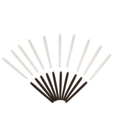 MISETA 20pcs Silicone Eyeglass Temple End Tips Ear Socks Tubes Replacement