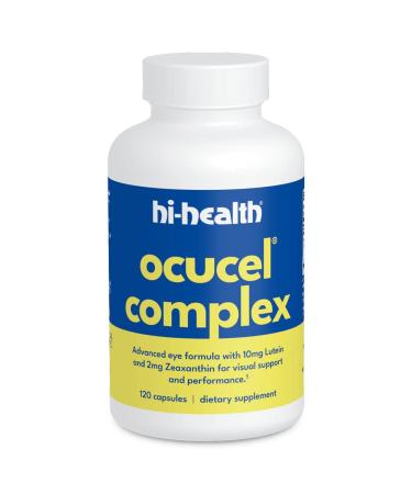 Hi-Health Ocucel Complex Advanced Eye Support Vitamins for Protection from Excessive Use of Computers and Cellphones 120 Capsules