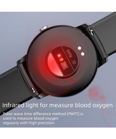 Jalop Diabetic Watch: Waterproof Smart Watch with Glucose & Blood Pressure Monitor, NFC Function, Body Thermometer, Blood Oxygen & Sleep Monitor- 20 Workout Modes (Black) - Buy Online on GoSupps.com