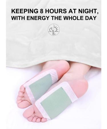 Green Tea Foot Pads for Deep Cleansing and Pain Relief - Foot Care Patches for Better Sleep and Stress Relief - Buy Online on GoSupps.com