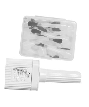 Beaupretty Nail Bottle Brush 1 Set replacement brush plastic nail polish Tools Products for manicure round head nail salon supplies applicator gel nail polish bottle brush replace