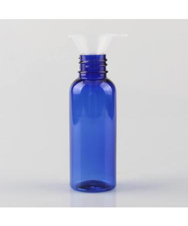 TIANZD 12 Pieces Empty 50 ml Blue PET Plastic Fine Mist Pump Spray Bottles with White Top Portable Sprayer for Perfume Water Cosmetic Travel Containers Refillable 2x Funnel - Buy Online on GoSupps.com