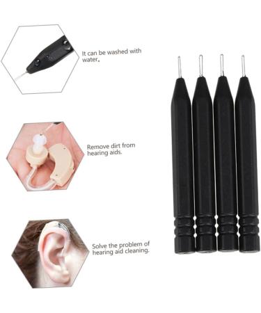 Gogogmee 5 Pack Cleaning Tool Steel Needle Rod Removal Earmold Cleaner Removal Kit - Buy Online on GoSupps.com