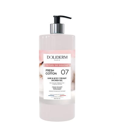 Doliderm Paris - Creamy Shower Gel 33.8 Fl Oz (Fresh Cotton)