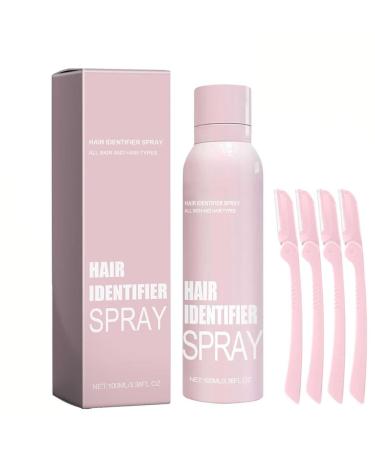 Hair Identifier Spray for Face Shaving Face Hair Identifier Spray Care Dermaplaner Spray Dermaplaning Spray to Show Facial Hair-Facial Hair Identifier Spray for Dermaplaning (1)