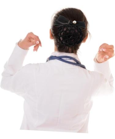 FRCOLOR Net Pocket Butterfly Barrettes Mesh Hair Snood Clip Hairnet Lace Bow Christmas Bows Hair Clip Chinese Decor Mesh Hair Snood Decor Headband Stainless Steel Temperament Miss 11.5x7cm Black - Buy Online on GoSupps.com