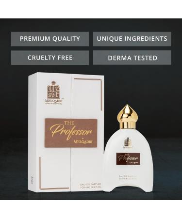 Ad'ilqadri The Professor Perfume | Spicy Fragrance | Long Lasting Addictive Scent For Men | Eau De Parfum | 100 ml (3.38 Fl Oz) - Buy Online on GoSupps.com