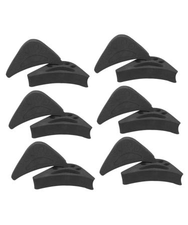 NOLITOY 6 Pairs Foot Brace Shoe Cushion Shoe Mats Half Insoles Shoe Comfort Insoles Shoe Inserts Sneakers Socking Stuffers Too Big Shoes Insert Sole Pads Forefoot Pads Woman Sports Shoes