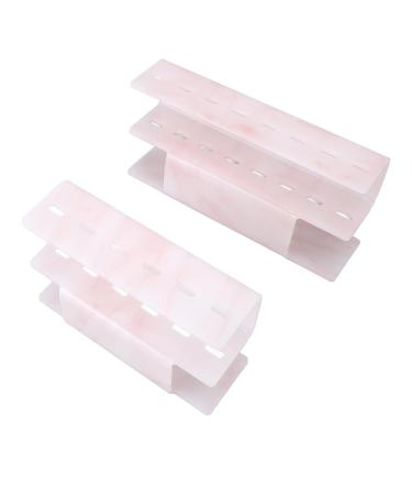 Plastic Tweezing Organizer Rack - 6 & 8 Hole Design for Eyelash & Nail Studios | Robust & Easy to Use Storage Solutions - Buy Online on GoSupps.com