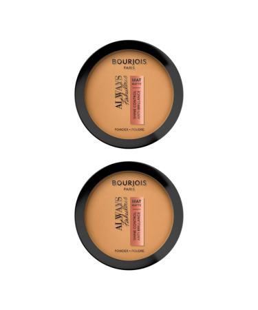 Bourjois Paris 2 x Bourjois Always Fabulous Shine Control Matte Powder 10g - 215 Golden Vanilla