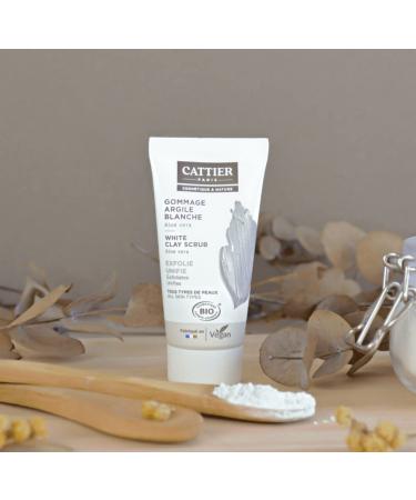 Cattier Mini Peeling - White Clay Exfoliator for All Skin Types - 30 ml | International Shipping Available - Buy Online on GoSupps.com